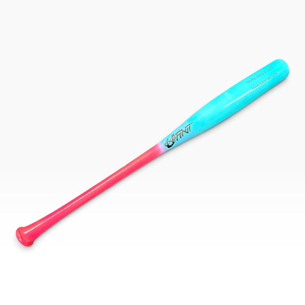Torpedo Pro Maple 31/27.5 — Blue & Pink - Ufinit - Custom Wood Baseball Bats