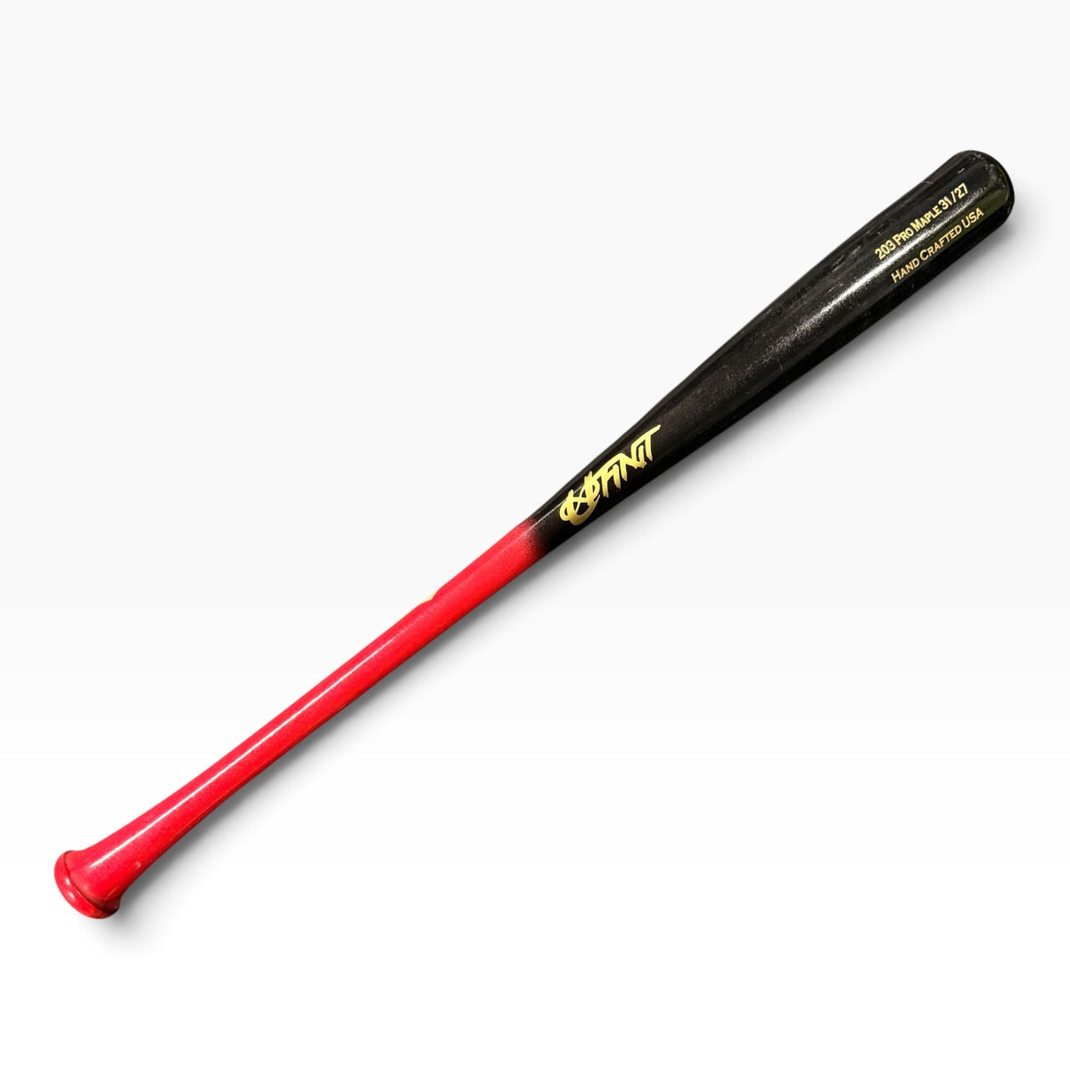 203 Pro Maple 31/27 — Black & Red