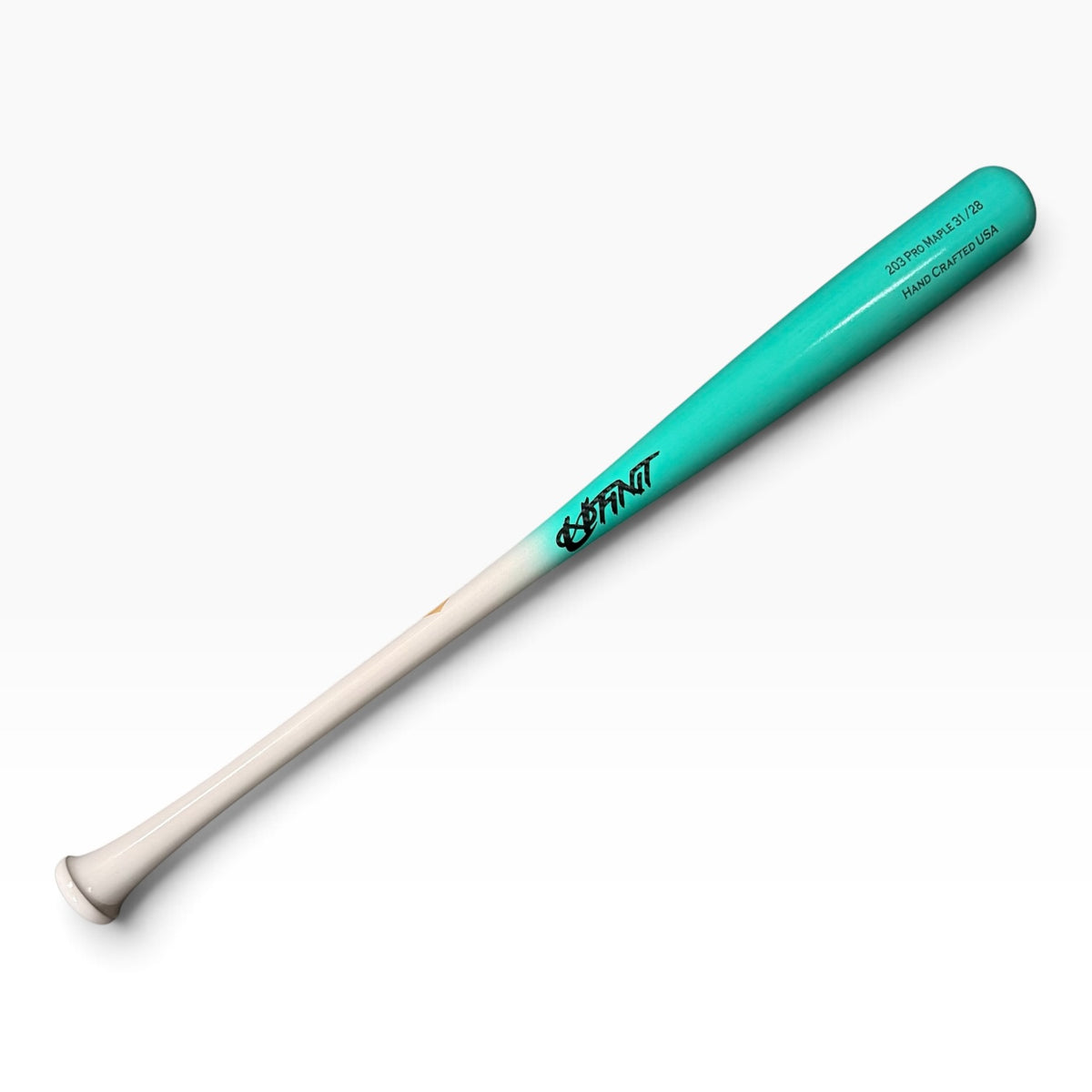 203 Pro Maple 31/28 — Cyan & White