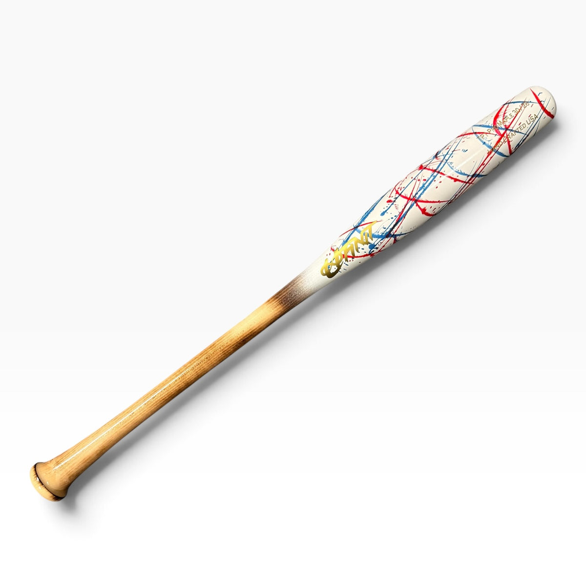 Torpedo Pro Maple 30/26 — Red & Blue Splatter