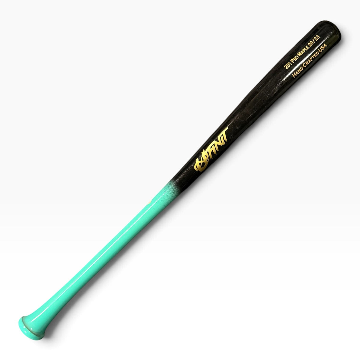 201 Pro Maple 29/23 — Black & Cyan