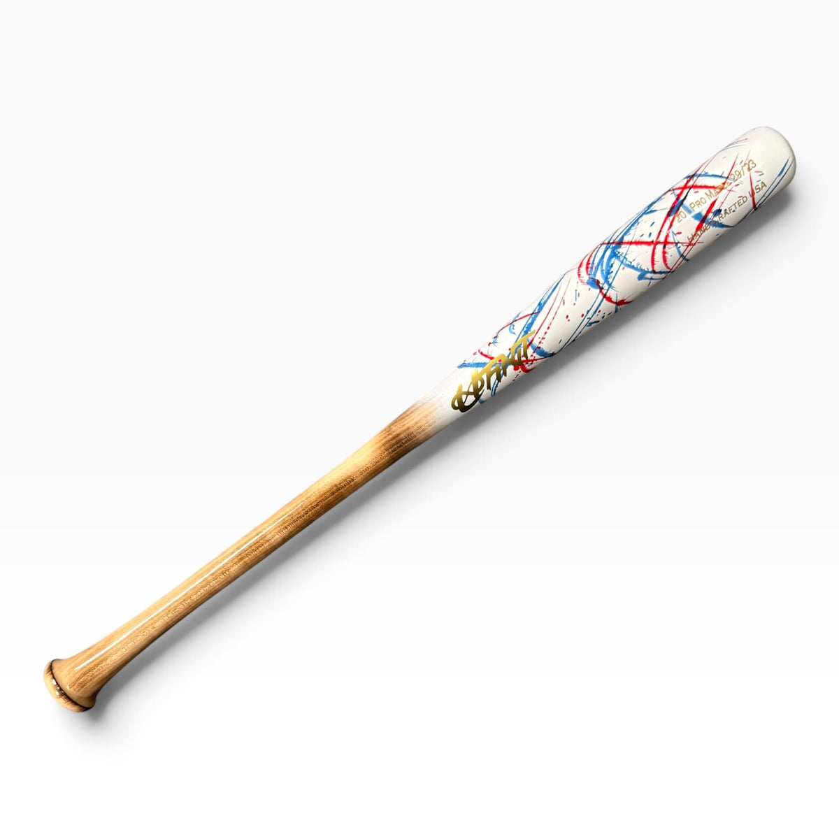 201 Pro Maple 29/23 — Red & Blue Splatter