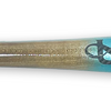Flame Tempered & Metalic Aqua - Custom Wood Baseball Bats | Ufinit®